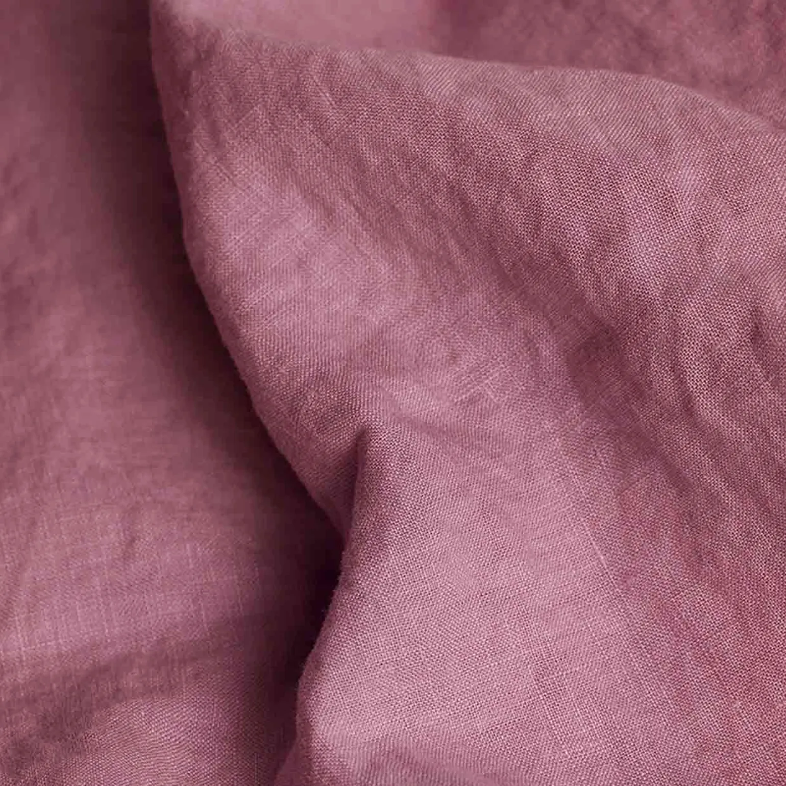 Raspberry 100% Linen Pillowcases (Pair)