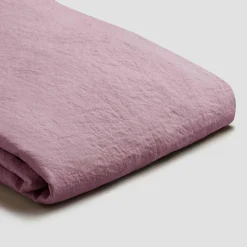 Raspberry Linen Blend Duvet Cover