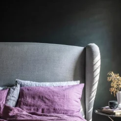 Raspberry Linen Blend Pillowcase (Pair)