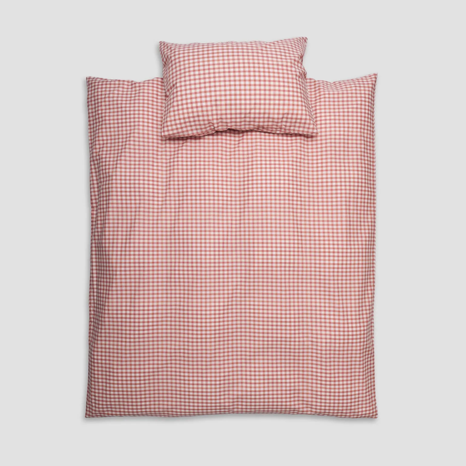 Red Dune Kids Gingham Cotton Bedding Set