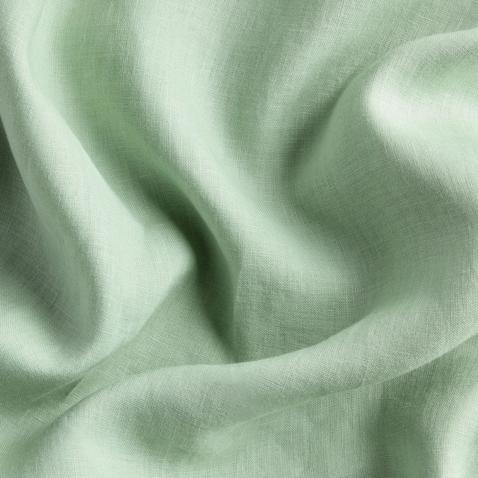 Sage Green Linen Blend Curtain (Pair)