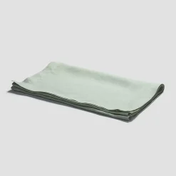 Sage Green Linen Table Runner