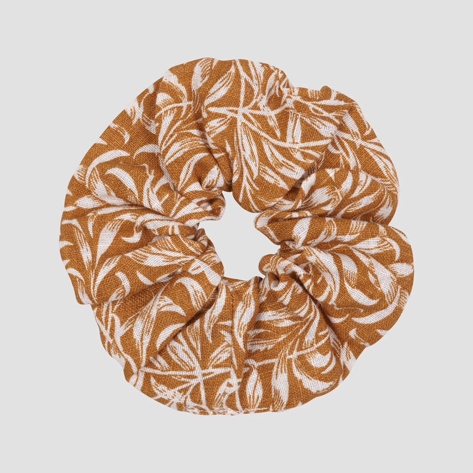 Sussex Rush Willow Boughs Linen Scrunchie