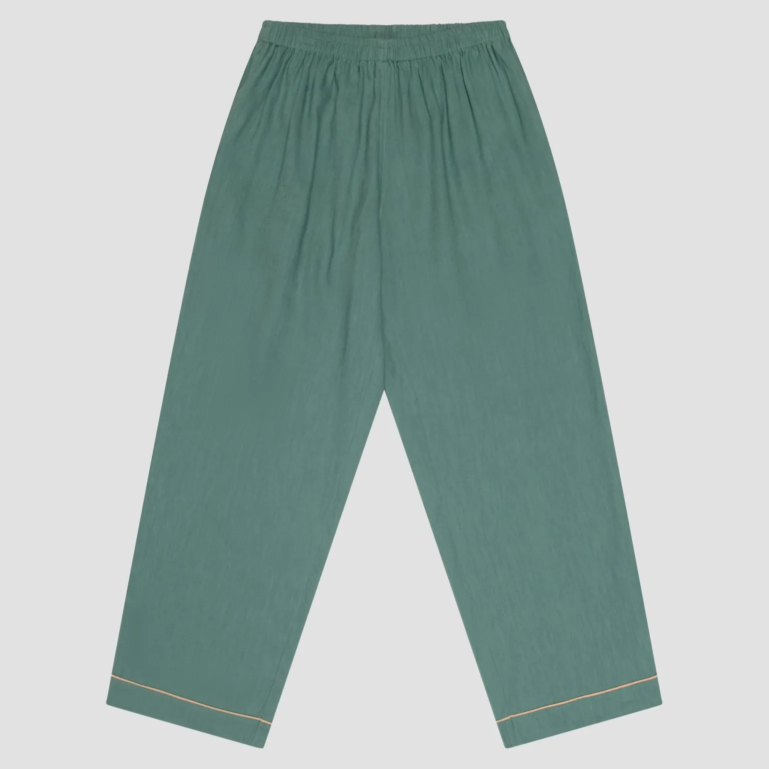 Tranquil Green Linen Pajama pants
