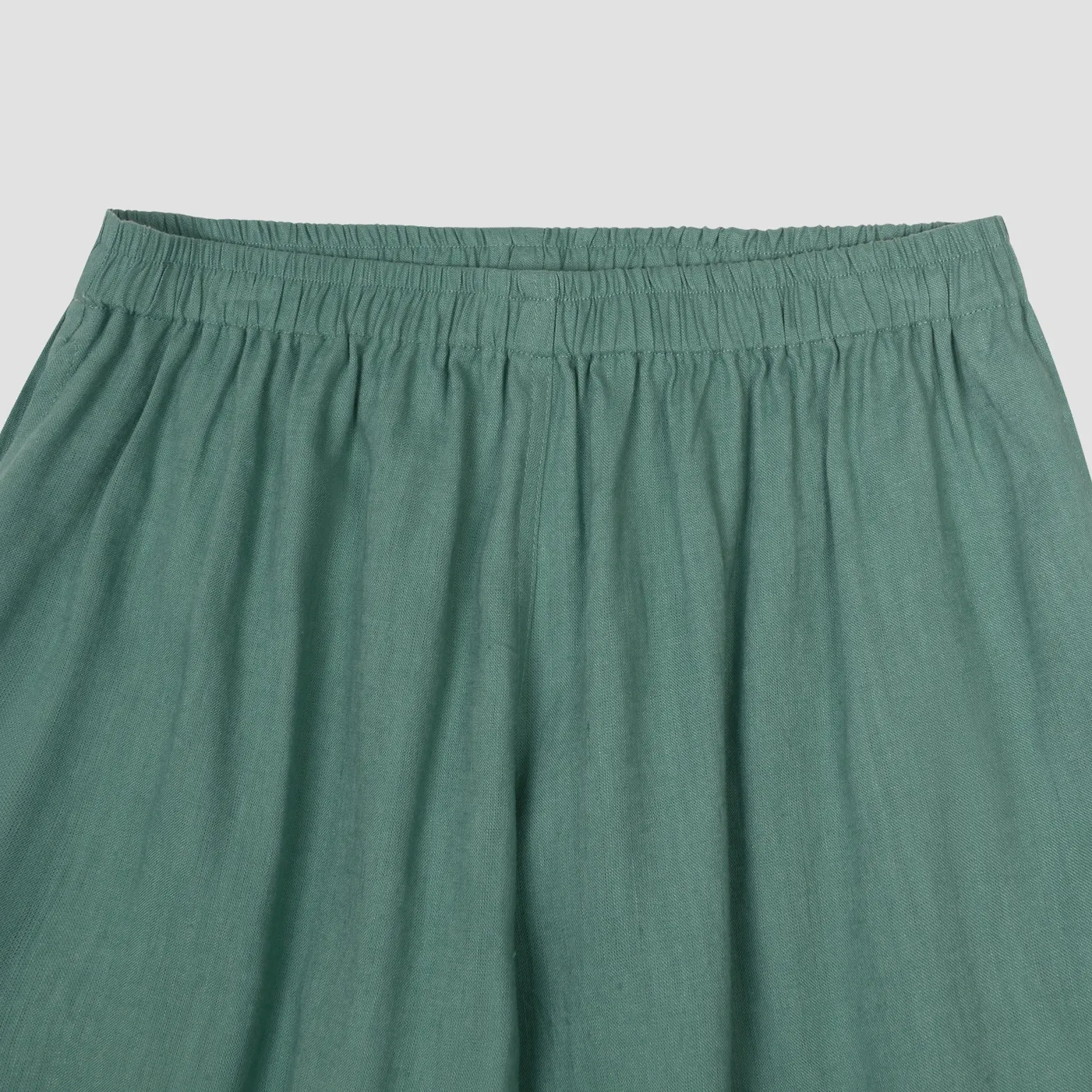 Tranquil Green Linen Pajama pants