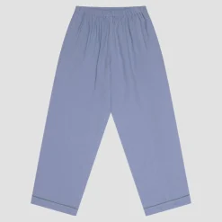 Wave Blue Linen Pajama pants