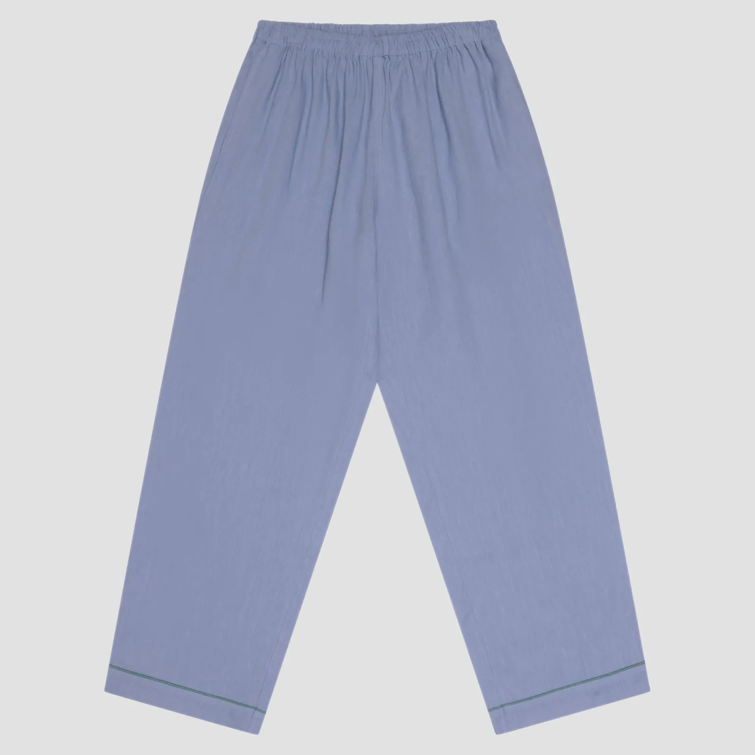 Wave Blue Linen Pajama pants