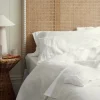 White Linen Blend Pillowcase (Pair)