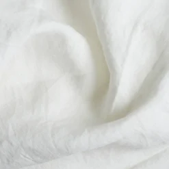 White Linen Blend Pillowcase (Pair)